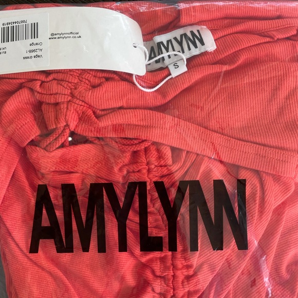 Wolf & Badger Vega Dress in Orange - Picture 5 of 8